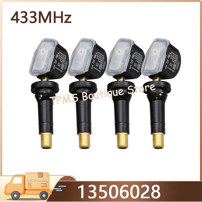 433MHz 13506028 TPMS Sensors For Opel Adam Ampera Antara Astra J Corsa D Insignia Mokka Zafira C Tire Pressure Monitor Systems
