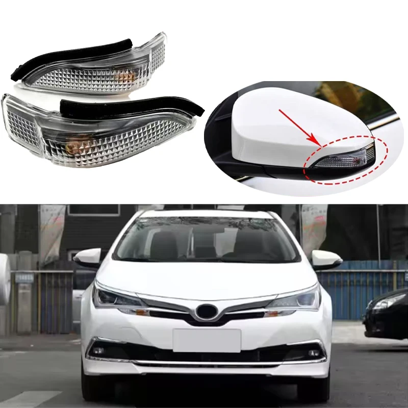 Rearview Mirror Turn Signal Light Blinker Repeater Lamp For TOYOTA YARIS PRIUS C COROLLA CAMRY EZ AVALON VENZA For Scion iM