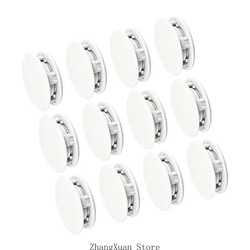 Curtain Joiners, 12pc for Divider Fabrics and Shower Screens 3XUF