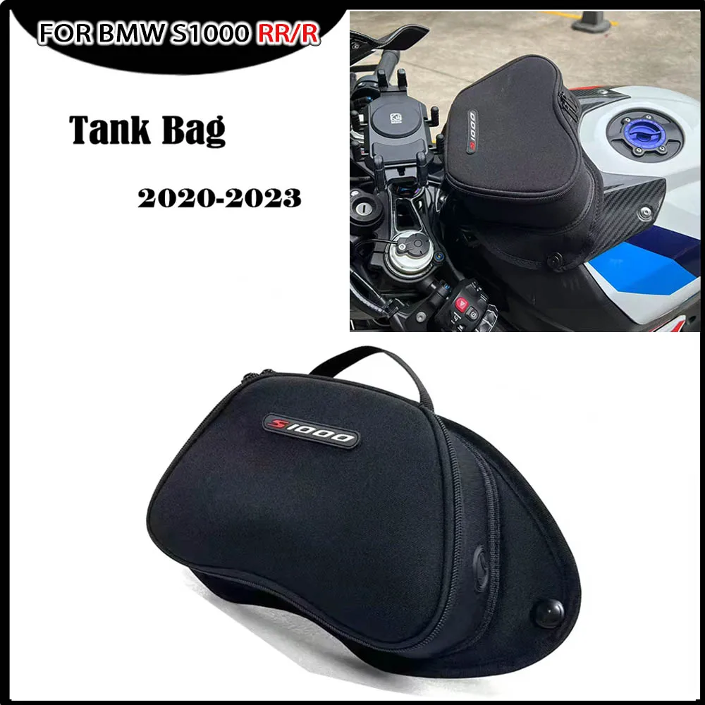 Motorcycle For BMW S1000RR S1000R S1000 RR R 2020 2021 2022 2023 Fuel Tank Bag Luggage Storage Bag Black Kit Accessories
