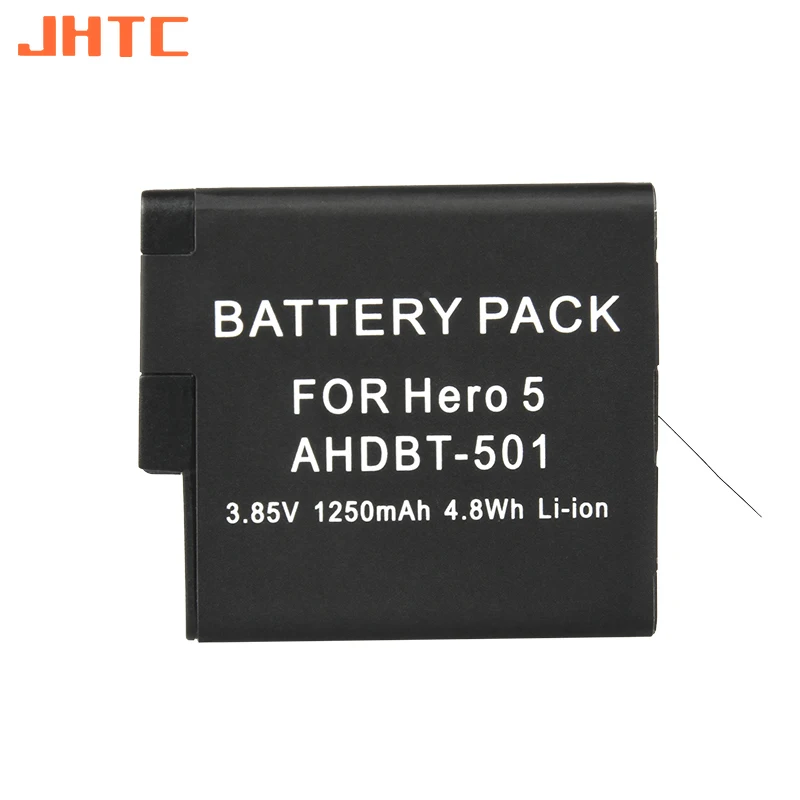 1250mah Battery for Gopro Hero 5 Hero6 Hero7 Black Batteries for Gopro5 Gopro6 Gopro7 Battery Sports Camera Accessories