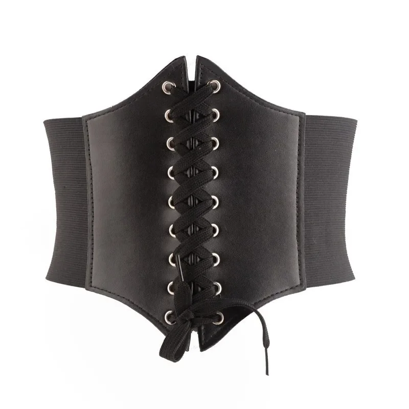 New Corset Wide Belts Pu Leather Slimming Body Belts For Women Elastic Waist Belts Cinto Sobretudo Feminin Ceinture Femme Fajas