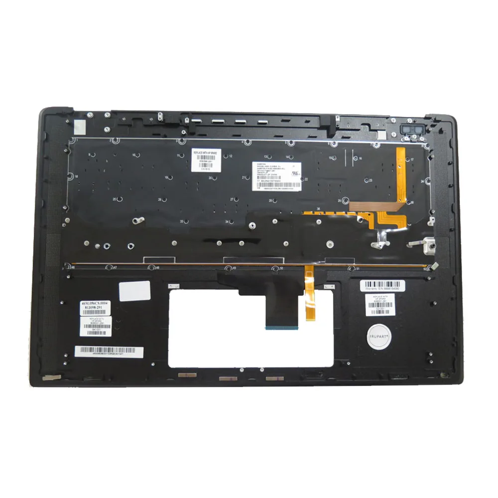 مسند راحة اليد للكمبيوتر المحمول ولوحة المفاتيح لـ HP OMEN Pro 15 15-5000 808331-291 9Z.NBWBW.00J ياباني JP أسود جديد