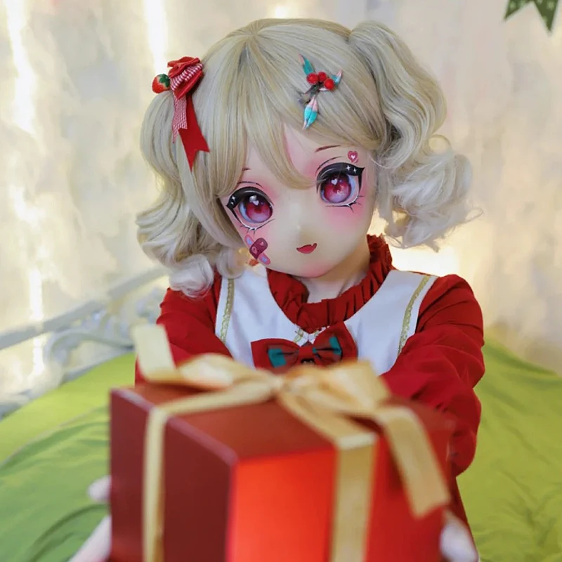 

Anime Customize Full Crossdress Doll Female/Girl Cartoon Character Kig Cosplay Kigurumi Masks BJD Resin Japanese Anime Masks