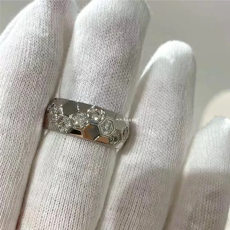 

Size 5-12 Luxury Diamond Fashion Ring，Birthday Jewelry Gifts for Men and Women