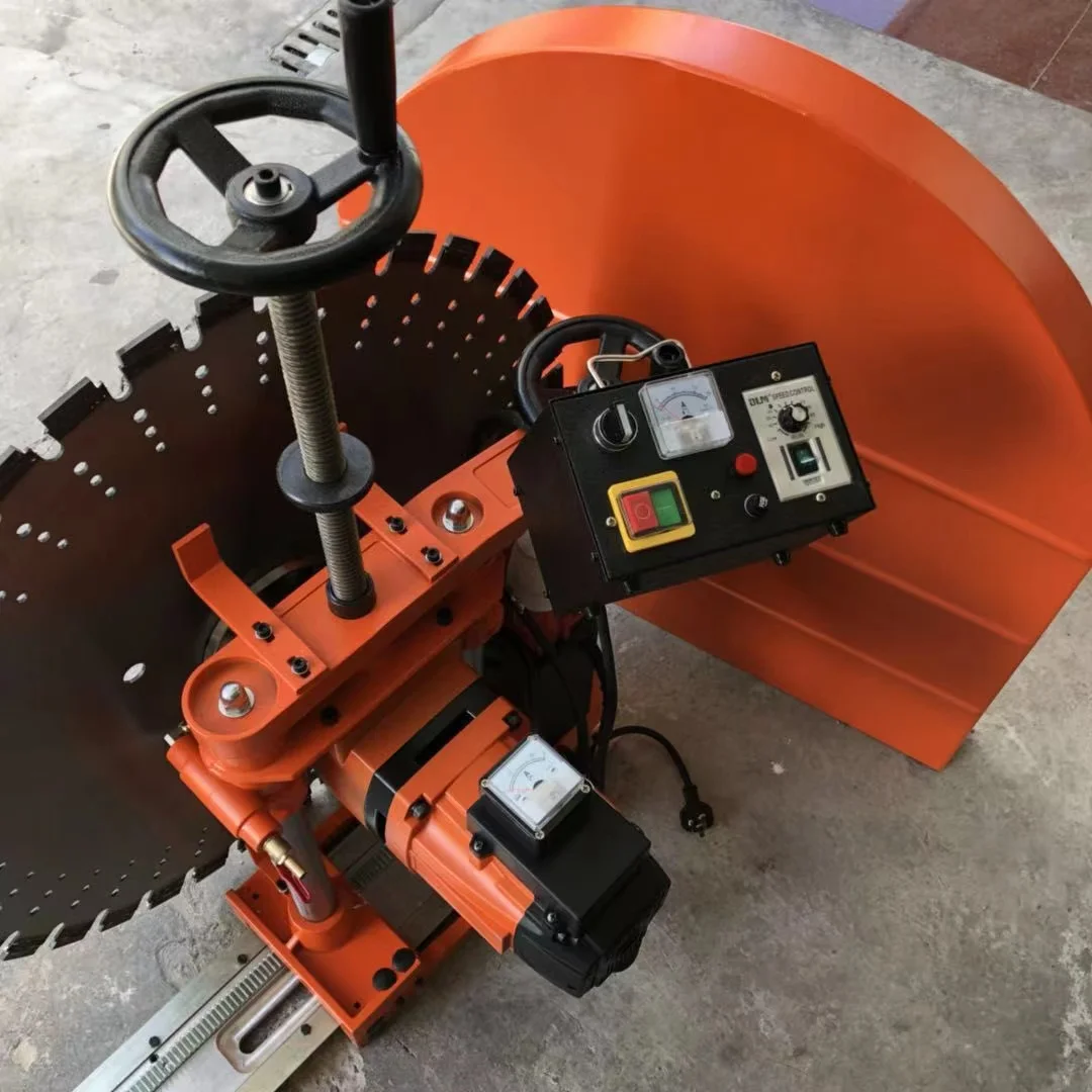 Fully Automatic Wall Saw with Track Remote Control Wall Slotting Machine with High Working Efficiency