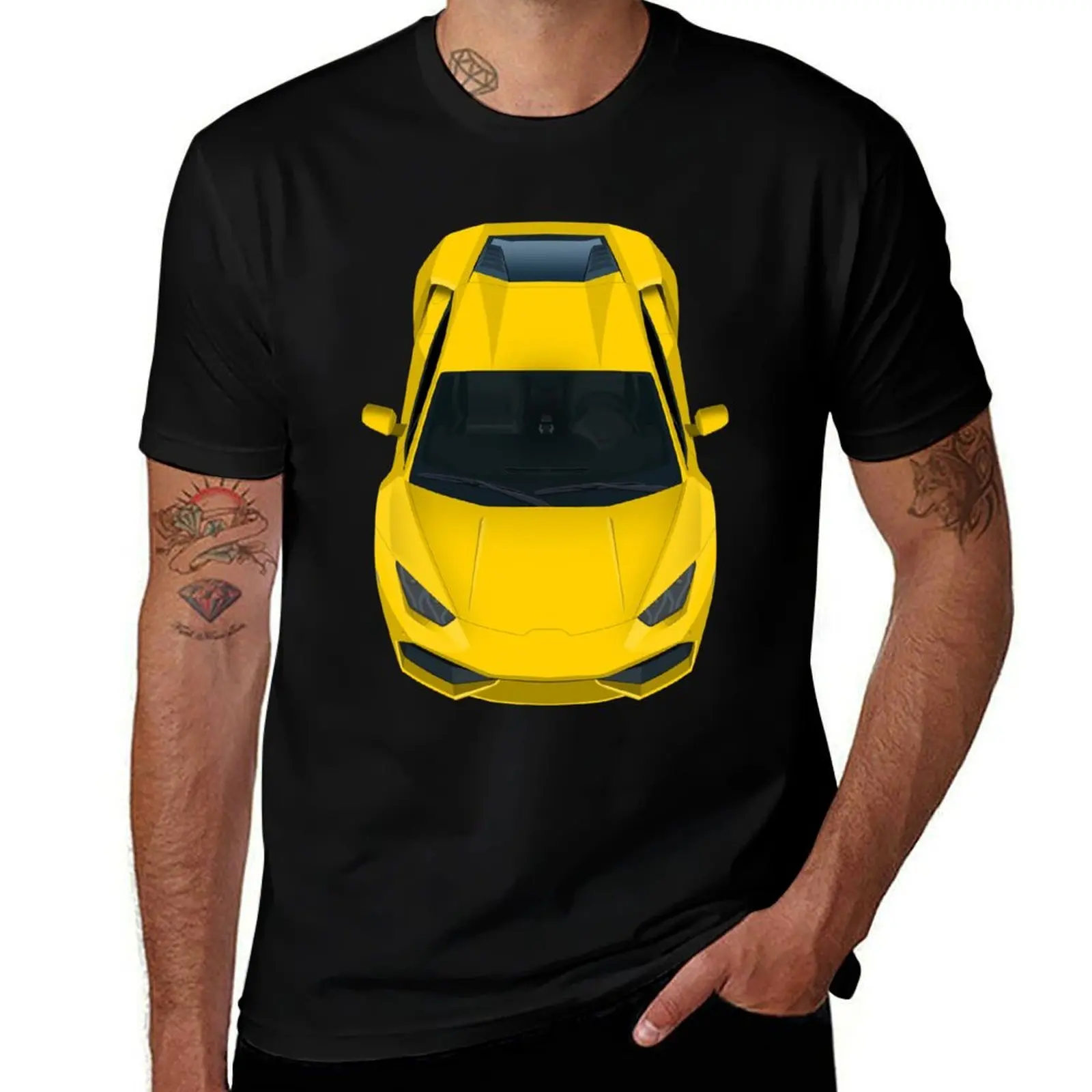 little yellow fury T-Shirt Sweat Absorbing Sports Tee Shirt T-Shirt