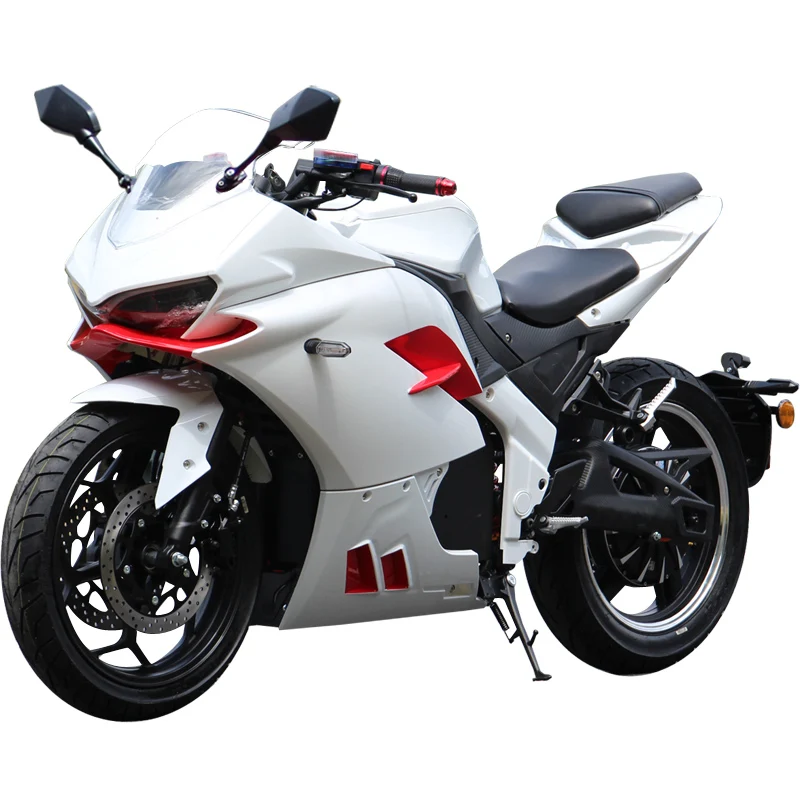 Calico Brand New 5000W 72V Electric Racing Motorcycle 60A Lithium Battery 120km Maximum Range 80km/h Speed