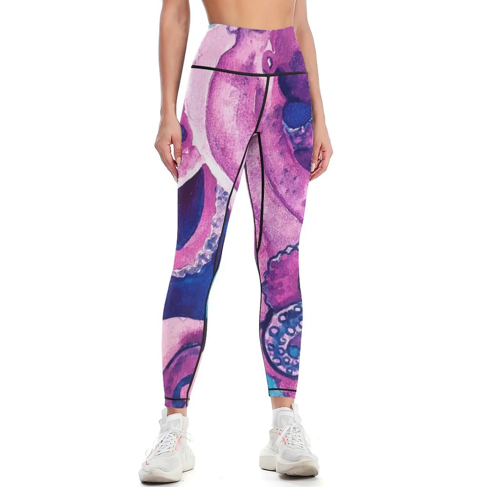 

Amethyst Tangle Leggings Sportswear woman gym Pants sport Womens Leggings