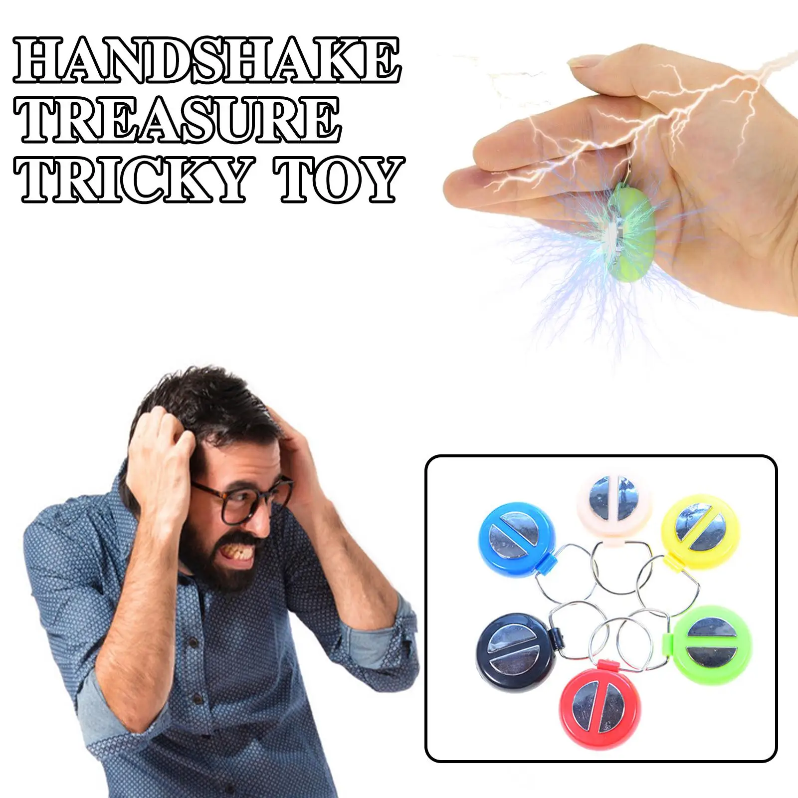 Electric Shock Hands Toys Entertainment Safety Prank Toy T1m0 Funny Aniti-stress G5v3