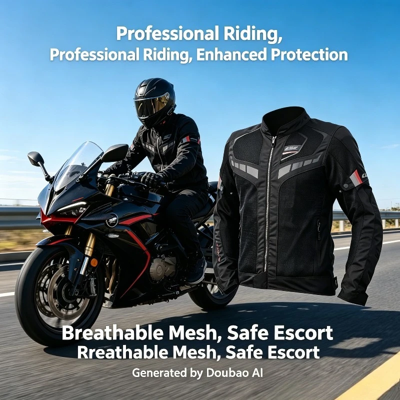 LS2 MJ158 Unisex Summer Motorcycle Jacket 3D Mesh Breathable Ventilated CE Approved Biker Racing Riding Gear Chaqueta Moto