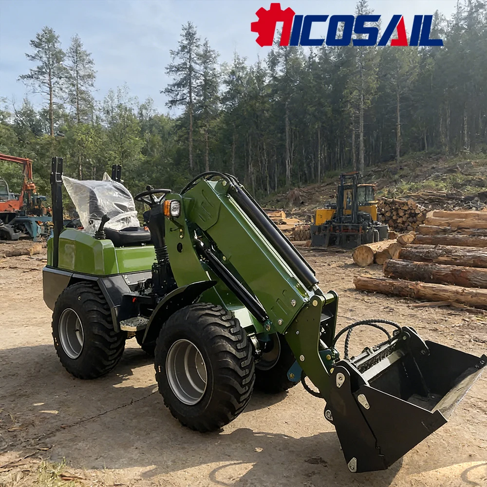 

KZL918 4WD Telescopic Loader High Lift Capacity with Multi Attachments for Construction Farm Garden Working