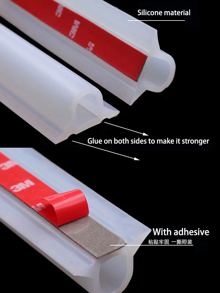 Dam Showers Stopper Barriers And Retention System Kitchen Sealing Strip Silicone Bathroom Water Barrier Collapsible Shower Water