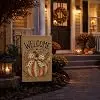 Welcome Fall Garden Flag Double Sided Outside | Double Sided, Weather & Fade Resistant, Yard Outdoor Decoration, Feature jjp