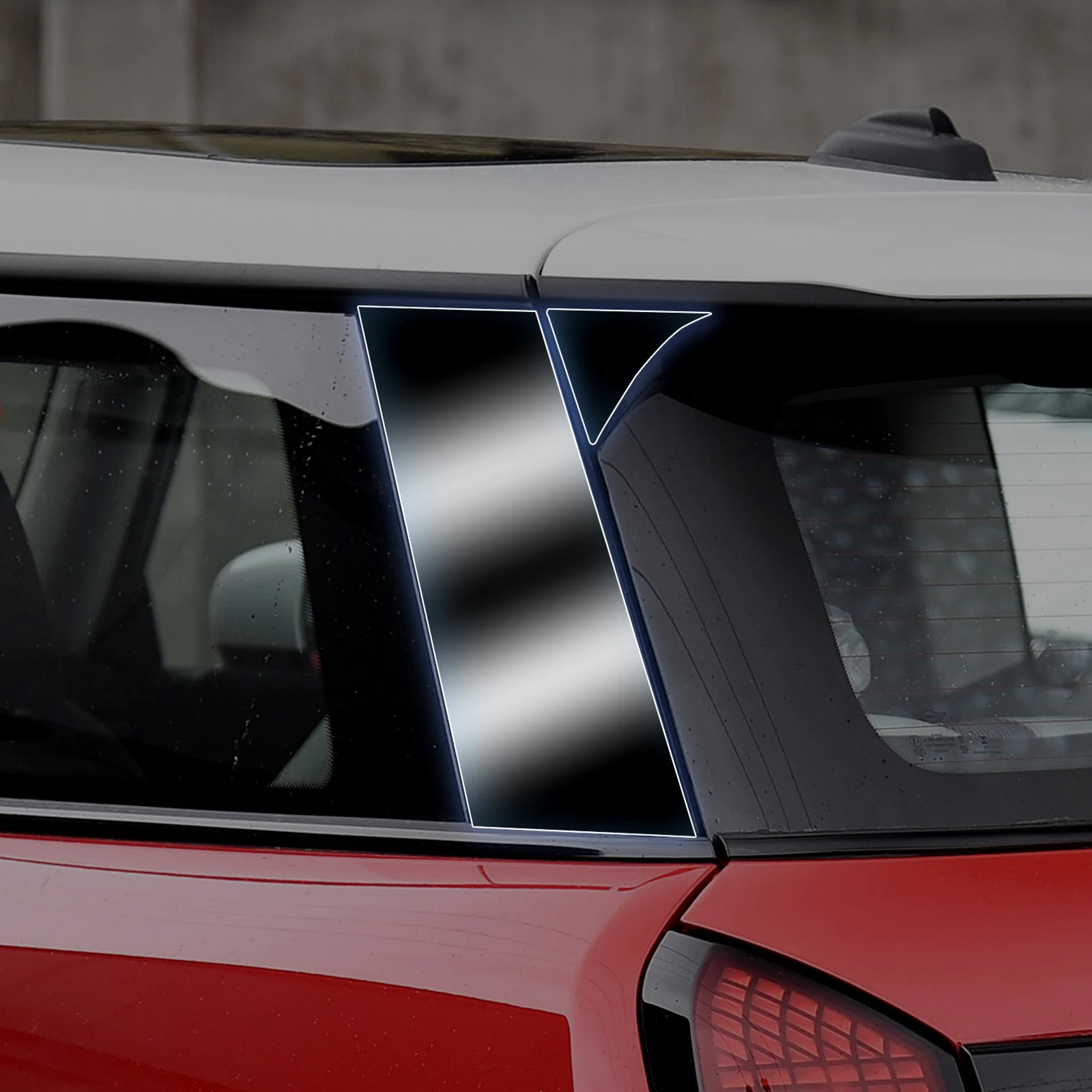 

TPU Sticker for BMW Mini Cooper S F66 2024 2025 F56 2014-2023 Car Window A B C Pillars Protection Film Anti-scratch Transparent