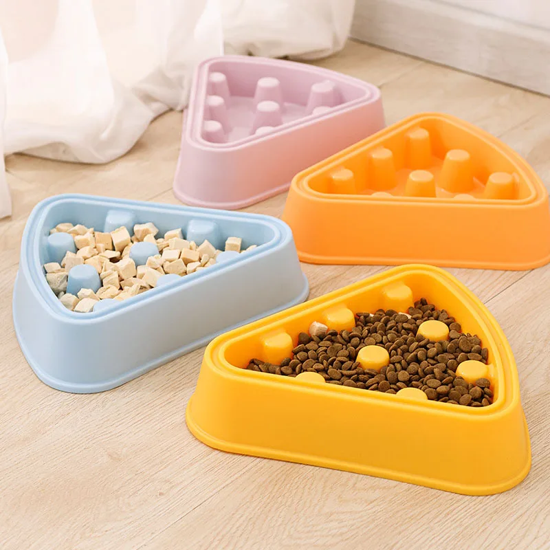 Comedero lento pizza para gatos y perros – Antiasfixia antideslizante - imagen 3