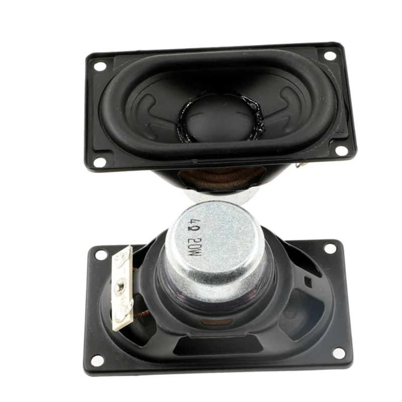 4Ω 20W Speaker Horn 80x45mm Rectangle Speaker Internal Magnet Loudspeaker for Flip 6 5 Bluetooth-compatible Speaker