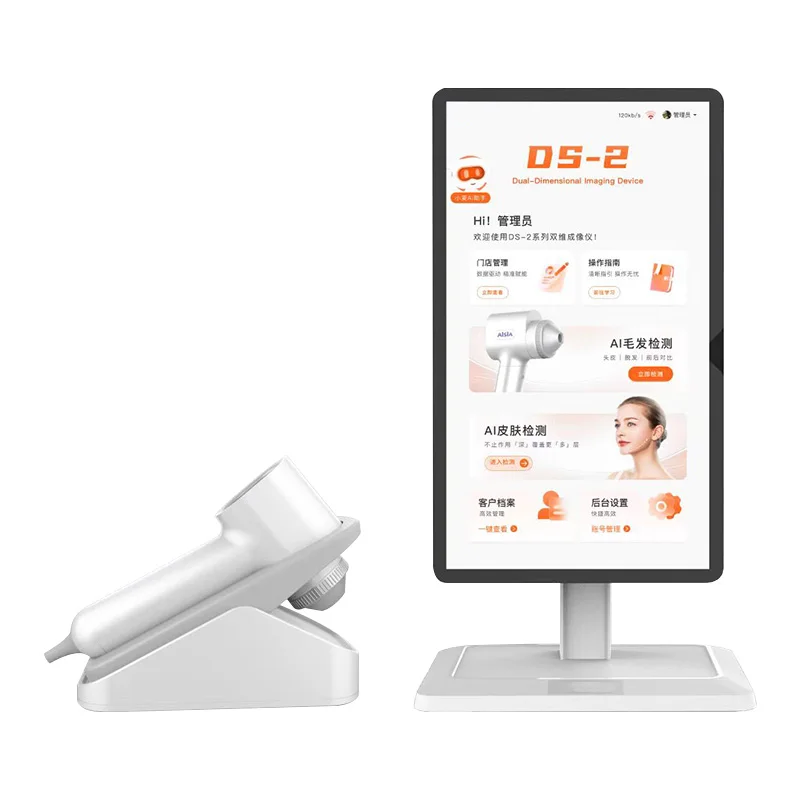 

2025 Newest 3D Facial Skin Analyzer Intelligent Facial Analysis Machine Combined with Scalp Analysis Scalp Care