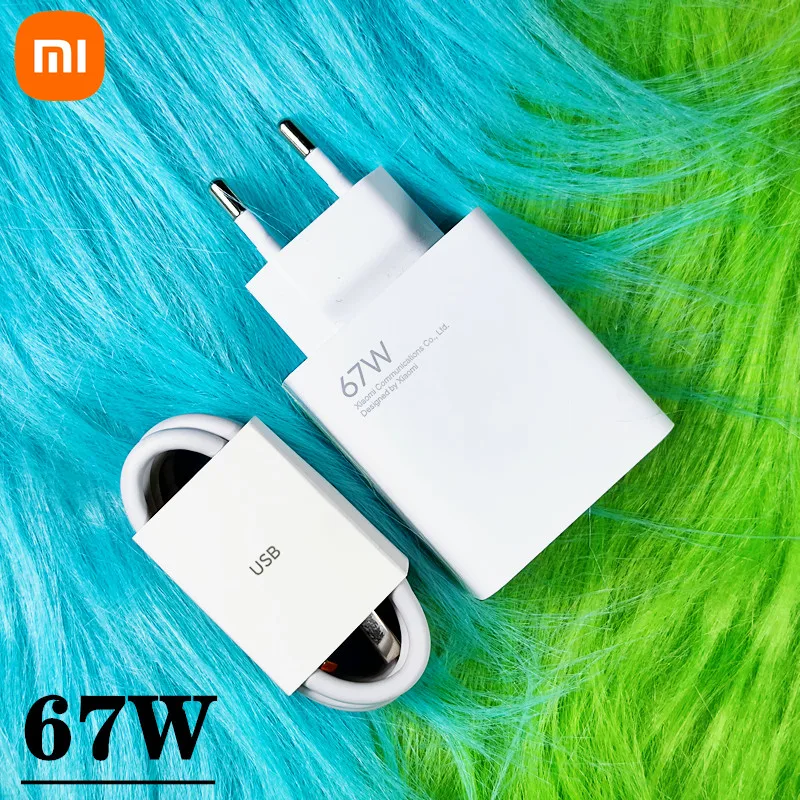 Xiaomi 67w Charger EU Original Turbo Charge Power Adapter 6A Type C Cable For Xiaomi 11 12 Ultra Poco X3 X4 Pro F3 Redmi Note 11 - náhled 4