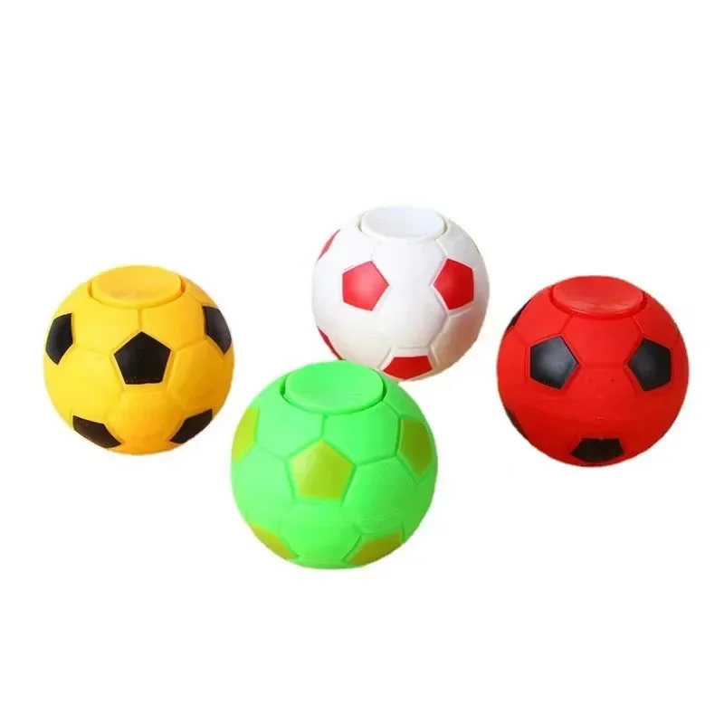 Mini Spinners giratorios, pelota de fútbol, juguetes para niños, recuerdos de fiesta de fútbol, juguetes para reducir la presión, rellenos de bolsas de regalos