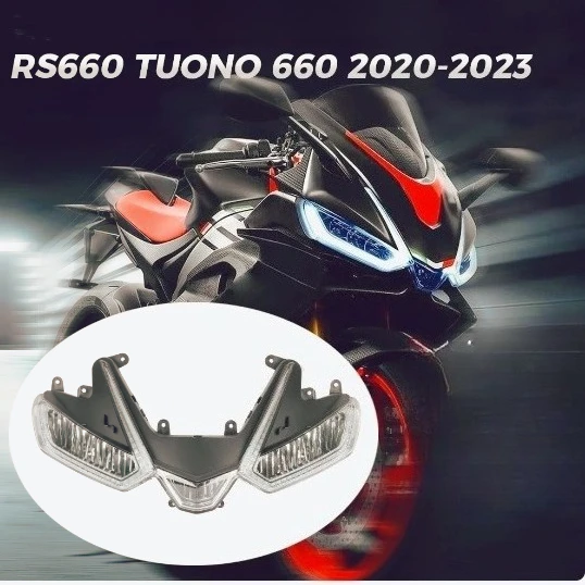 لأبريليا RS660 2020 - 2025 دراجة نارية مجموعة مصابيح أمامية كشافات ضوء RSV4 TUONO660 20-23