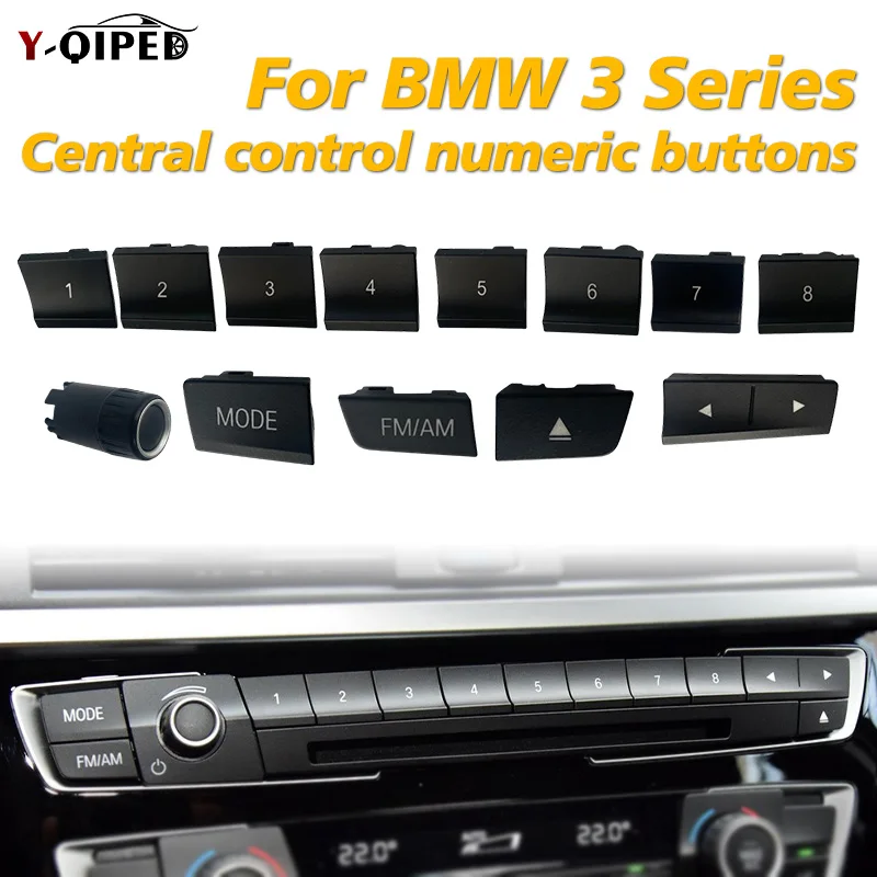 

CD digital buttons are for BMW F chassis 1/2/3/4 series central control volume channel adjustment knob (2017-2019) F20 F30 F35