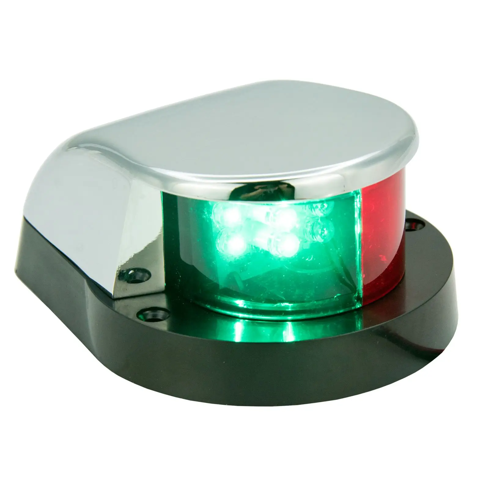 Boat LED Navigation Light Bi Color Marine Bow Light Red Green 12V Waterproof