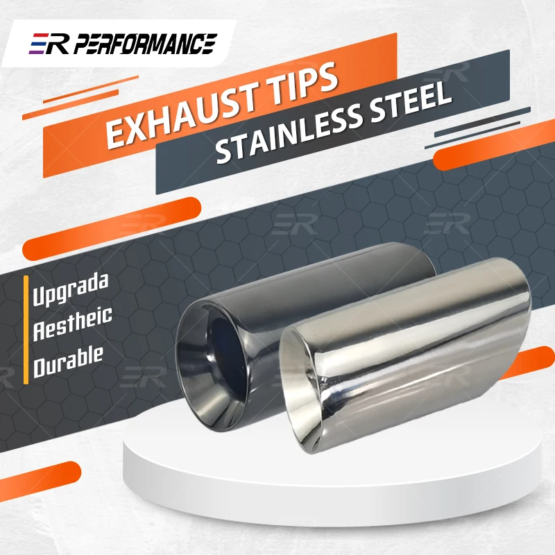 2 PCS Mufflers For BMW N55 B58 M135I, M140I, M235I, M240I, 335I  440I Cars Accessories Exhaust Tailpipe Auto Modified Parts