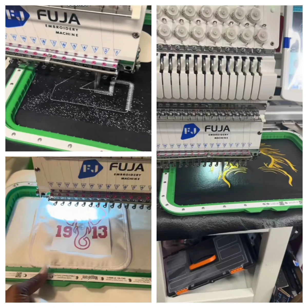 

MaggieFrame MightyHoop Магнитный пяль для вышивания для вышивальных машин FUJA Halo-100 Halo-X FT1501/1502/1503/1504 Hoop Master