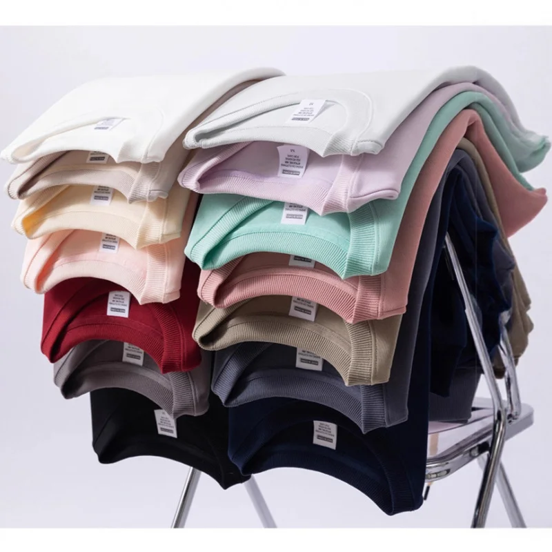 

Custom Sweatshirt Workwear With Print Autumn Winter Corporate Group Uniform Crew Neck Long Sleeve Pullover Embroider