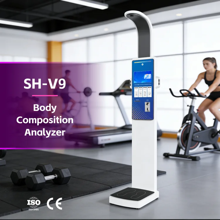 Coin Operated Ultrasonic Height and Weight Body Fat Analyzer Machine