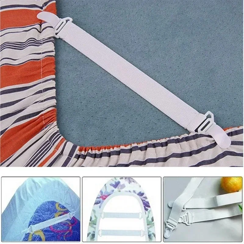 4/8/12/24PCS Bed Sheet Straps Grippers to Hold Sheet Elastic Mattress Sheet Fasteners Holder and Suspenders Mattress Sofa Couch