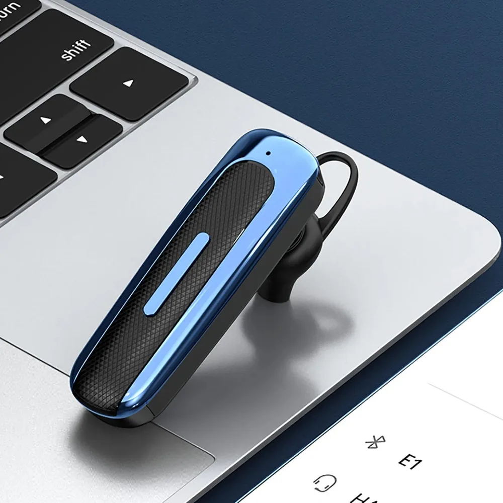 Ear Hook E1 Wireless Bluetooth Earphone Earbuds in-ear Business Headphones Long Standby Single E1 Bluetooth Headset