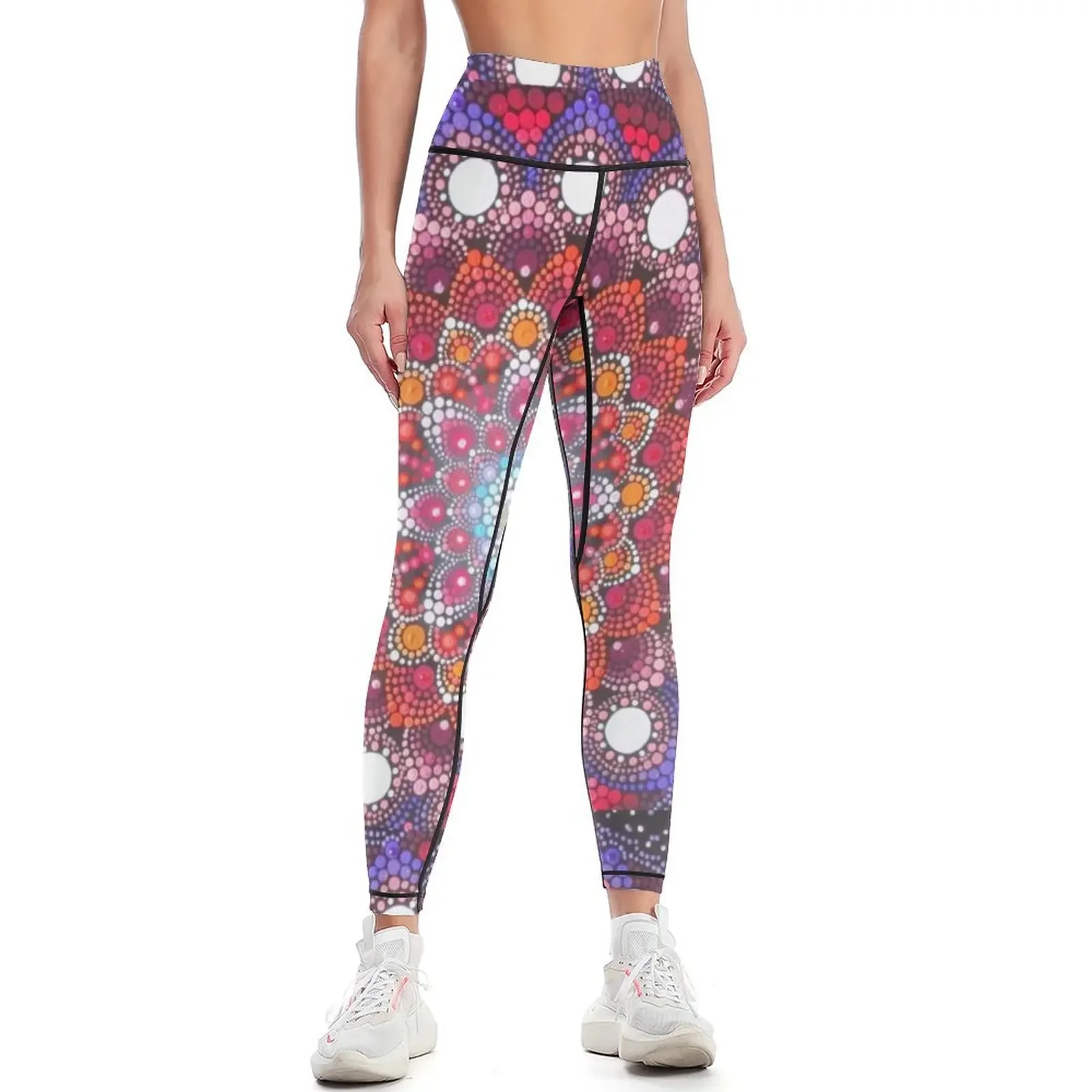 

Circus Mandala Leggings gym clothing sportswear woman gym 2025 joggers for flared Womens Leggings