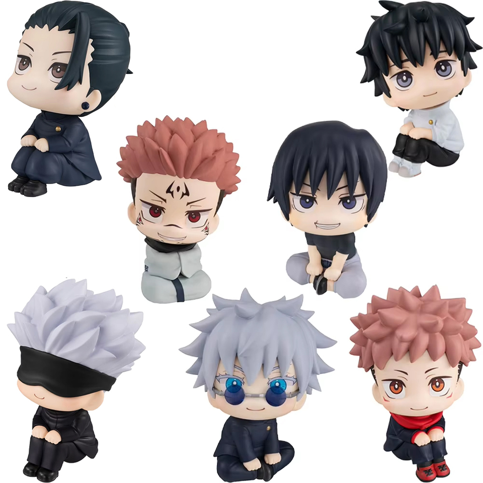  JJK Anime Gojo Figure Geto Suguru Inumaki Toge Okkotsu Yuta Figure look up action figure Ornament Collection Doll wholesale 10CM 