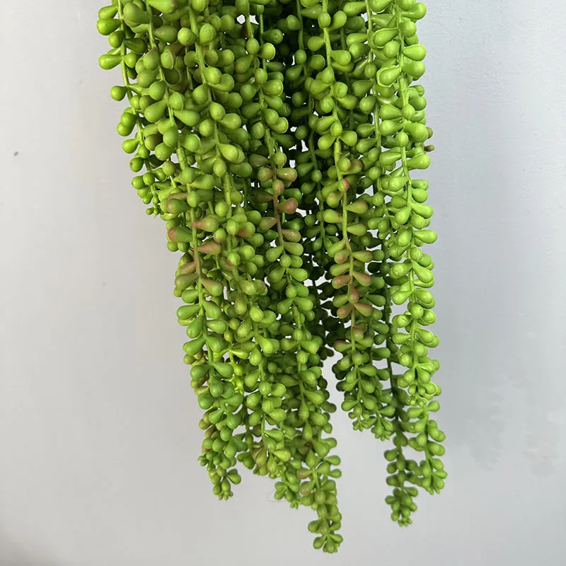 Lebendige künstliche Sukkulenten, Ranke für Weihnachtsbaum, Zubehör, Innenzimmer, Wandbehang, Hochzeitsbogen, Dekoration, Garten im Freien – Detail 7