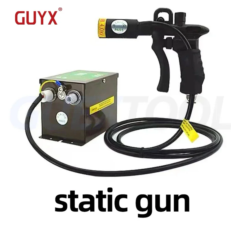 SL-004C Electrostatic Ionization Air Gun Electrostatic Eliminator Dust Removal Gun High Voltage Ionization Dust Blowing Air Gun