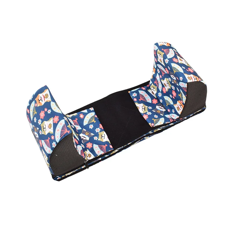 Adjustable Wheelchair Anti‑Roll Side Pillow Positioning Fixing Cushion Head Neck Support Pad Elderly Nursing Care Accessories