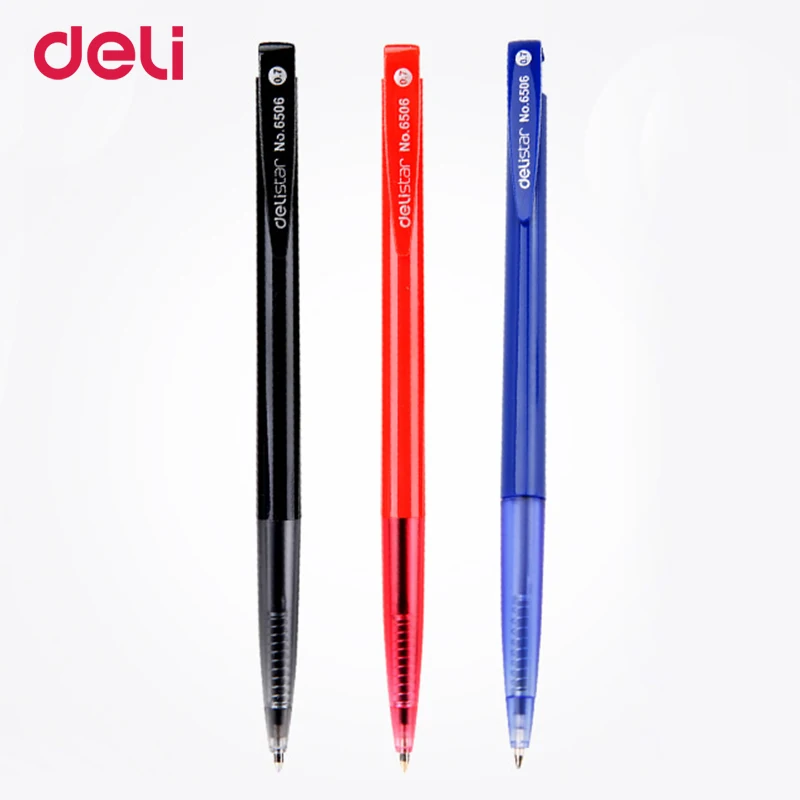 

60 Pcs/lot Plastic Ballpoint Pens Automatic Ink Ball Pen Classic Canetas Gel Pen School Office Stationery Supplies Gifts pen