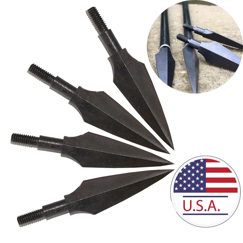 

12/20pcs Hunting Arrowheads 150 Grain High Carbon Steel Broadheads Archery Arrows Tips Compound Bow Recurve Bow Crossbow