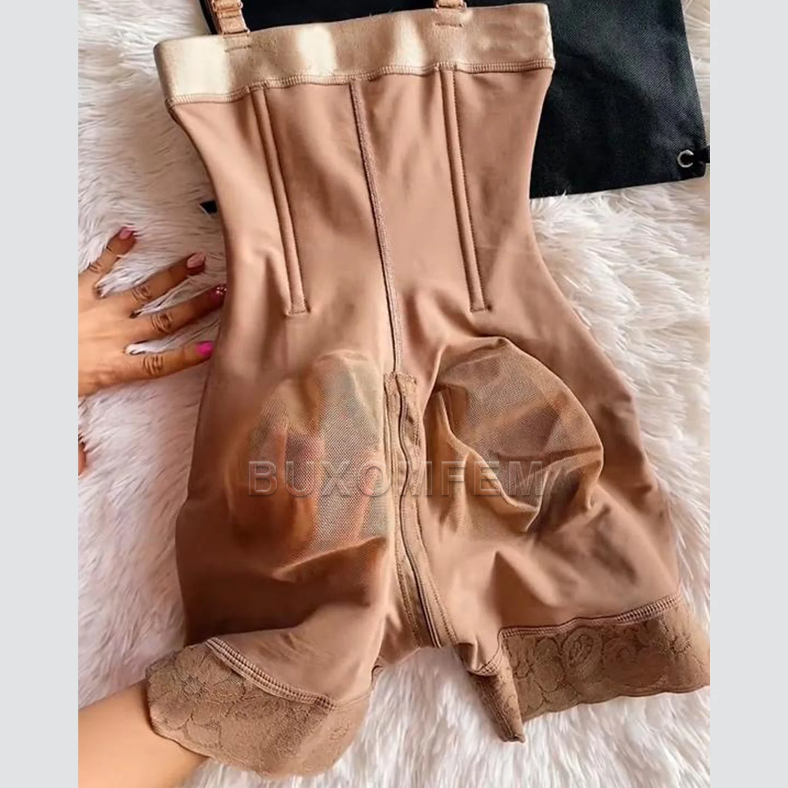 Fajas Colombianas with Bones Invisible Underwear Front breasted Postpartum Open-Chest Body Shaper for Postpartum Women 2024