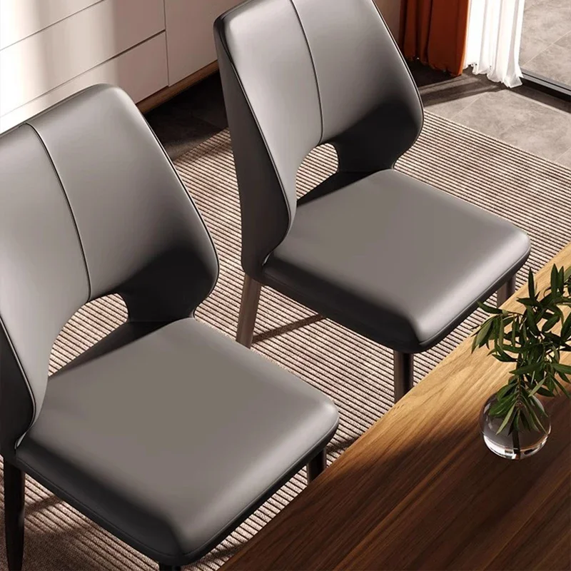 高級イタリアのダイニングチェアモダンヴィンテージ寝室ミニマリストダイニングチェア北欧白シラスパラサラデエスター家具