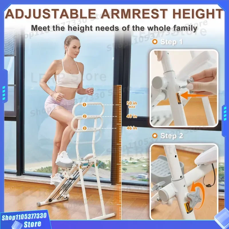 Vertical Climber Machine Home Gym Fitness Equipment Cardio Workout Stepper Ladder for Weight Loss Exercise Training Tool Home 4