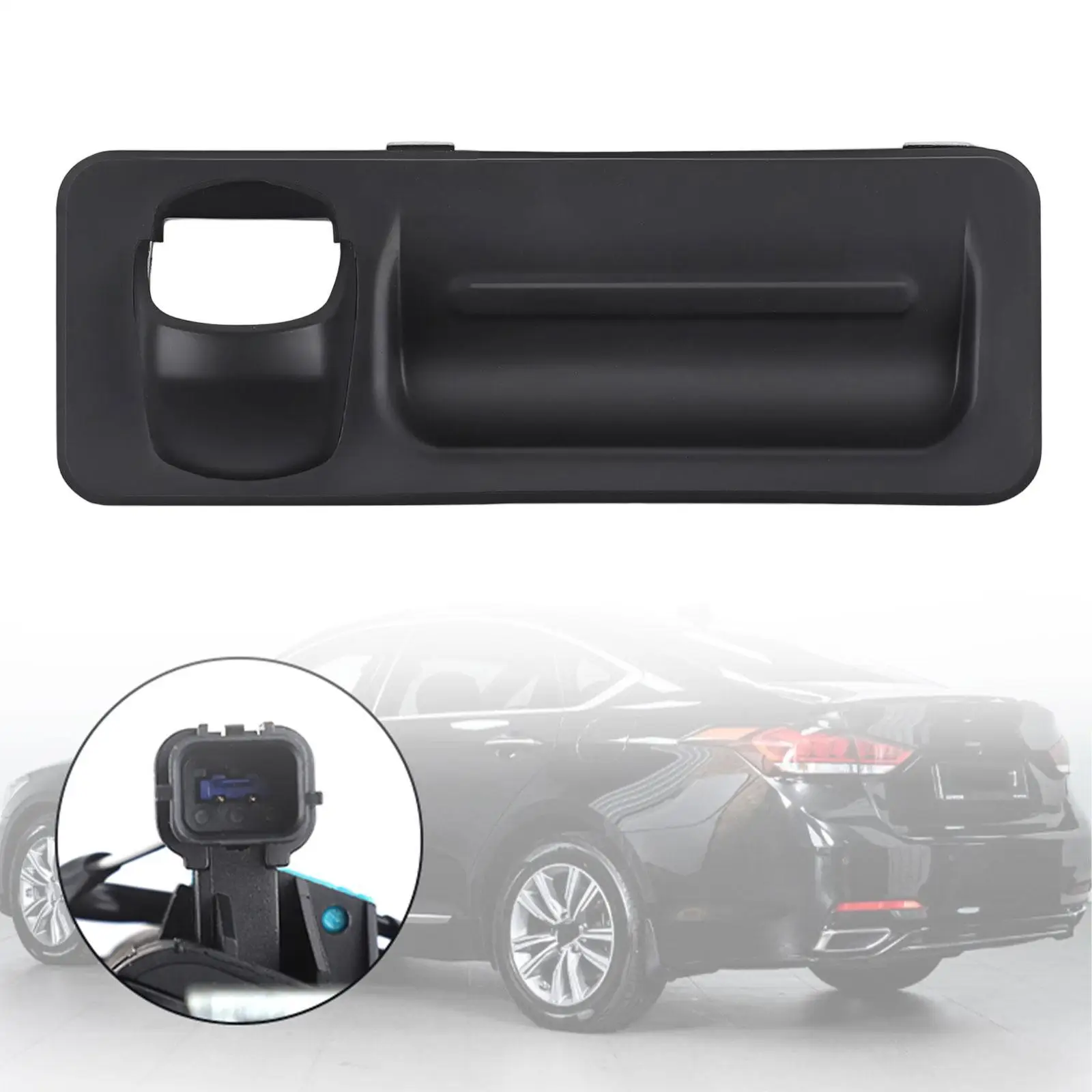 Trunk Lid Release Lock Handle Switch Spare Parts for G80 81260B10104x Car Accessory Replacement Assembly Black Practical