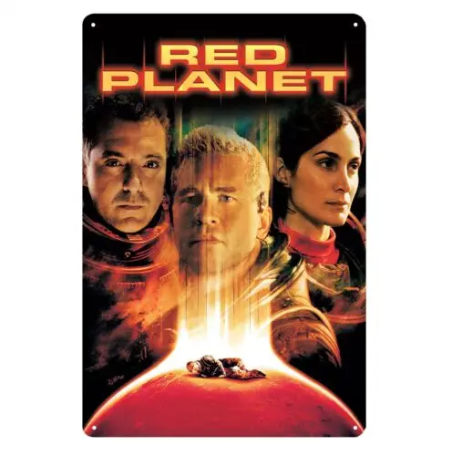 

Red Planet Movie Metal Poster Tin Sign 20x30cm -Aluminum