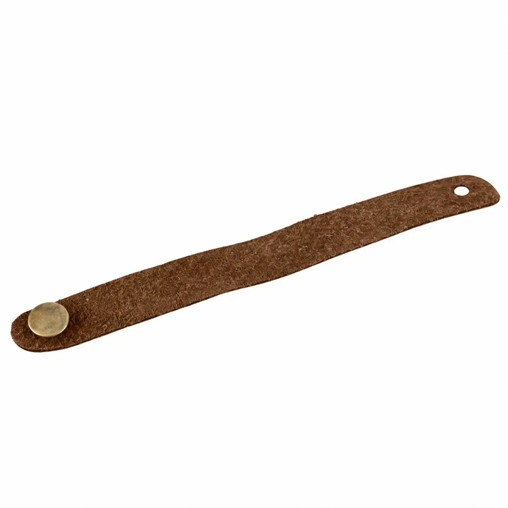 Durable Artificial Leather Material Guitar Neck Strap Brown Color Guitar Strap Lock Guitar Leather Strap For Guitars