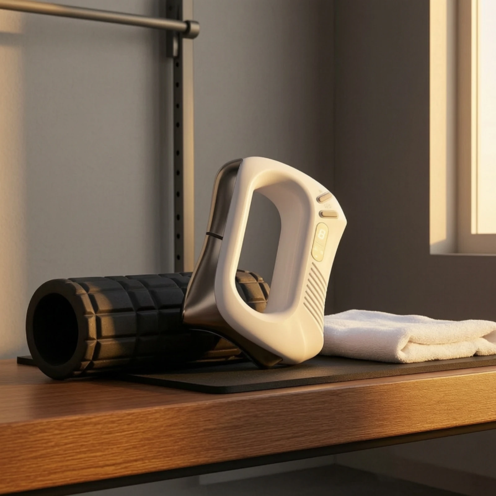 Electric Fascia Massage Tool Cordless Electric Fascia Massager Handheld Massager with Digital Display Travel-Ready Long-Lasting