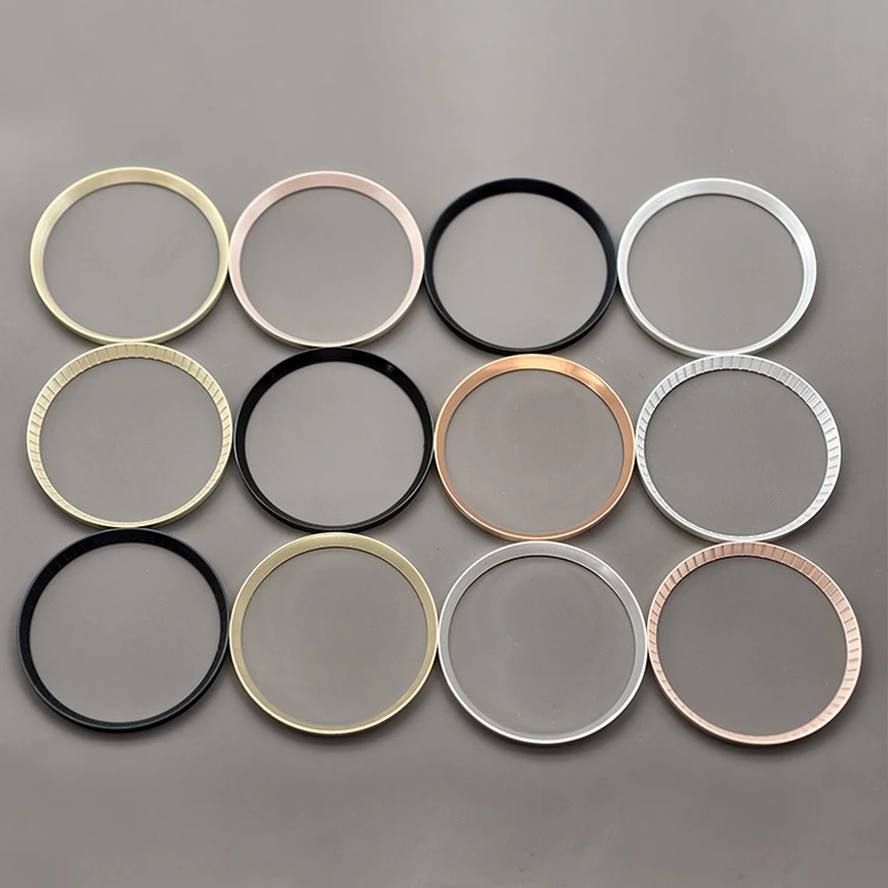 Dia 30.3mm Copper Watch Chapter Ring Fits SRPD SKX007 SKX009 Watch Case NH35 NH36 Watch Case Inner Ring Accessories Refit