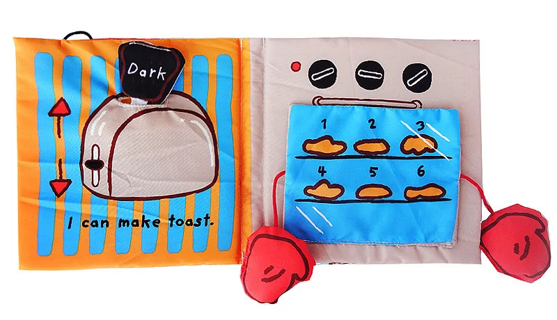 Educational Baby Toys Infant Kids Early Development Cloth Books Vehicle Animals Learning Unfolding Activity Books Gift DS19
