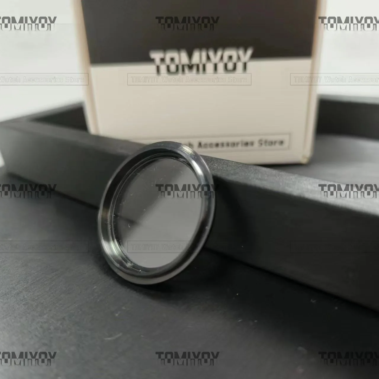 Mod สแตนเลสสีดำฝาหลังนาฬิกาผู้ชายเหมาะสำหรับ SKX6105 SKX007 SKX009 NH35การเคลื่อนไหวที่ NH36